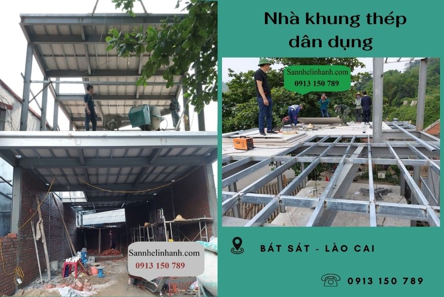 cải tạo nhà thép tấm cemboard nhanh nhẹ tại Lào Cai